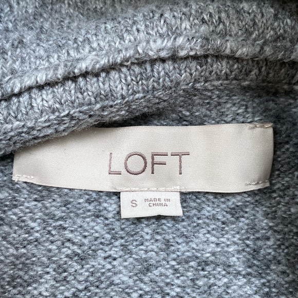 Loft Turtleneck Sweater π Gray - Picture 15 of 16